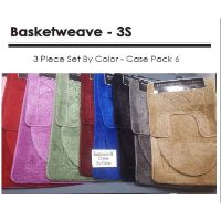 HD-BW3S 3PC BASKETWEAVE SET BROW