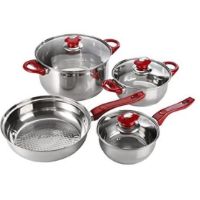 COC-41BXCORRE07 COOKWARE RED 7PC