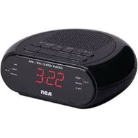 RCA AM/FM CLOCK RADIO 12/1