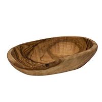 HON-6217  OLIVE WOOD RUSTIC SNAC