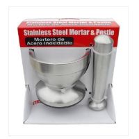 MBR-BC93244 MORTAR & PESTLE SS