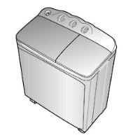 DAE-DWM500 TWIN TUB WASHER 5KG