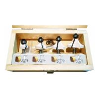 MAK-D53562 ROUTER BIT SET 4PC