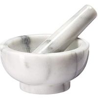 HON-6506  MARBLE MORTAR & PESTLE