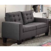 ACM-52771 LOVESEAT EARSOM GRAY L