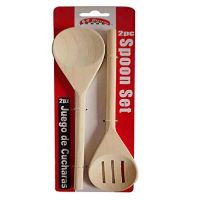 MBR-BC58166 WOOD SPOON SET 2PC