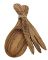 HON-6213  OLIVE WOOD SALAD SET 9