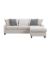 COA-501840 SECTIONAL SOFA PLATIN