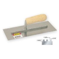 IVY-24040 NOTCH TROWEL 1/16 SQ 1