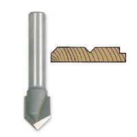 IVY-10830 ROUTER BIT 90 V GROOVE