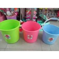 LOK-PLASTIC BUCKET GREEN 13X13 A