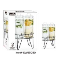 EW-EW65080 2GLASS DISPENSERS W/M