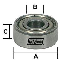 IVY-10962 BALL BEARING 3/8X3/16X