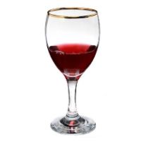 EPG-55574 ROMANTIC GOBLET W/ GOL