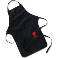 WEB-6533 APRON BLK W/ RED KET AM