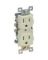 DUPLEX RECEPTACLE 15 AMP IVORY