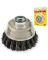 IVY-39046 6 KNOT WIRE CUP BRUSH