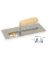 IVY-24018 NOTCH TROWEL 1/4 SQ 11