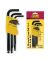 IVY-17014 9PC L SHAPED HEX KEY