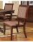 ACM-60684 ARM CHAIR ESPRESSO