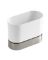 KOH-63780 BRUSH CADDY WHITE/CHAR