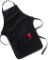 WEB-6533 APRON BLK W/ RED KET AM