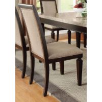 ACM-70487 SIDE CHAIR ESPRESSO