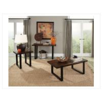 COA-703429 SOFA TABLE VIN BRW/BL