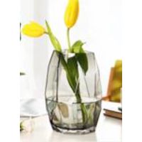 LOK-L031 GLASS VASE 4X9