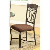 ACM-71407 SIDE CHAIR OAK ANQITUE