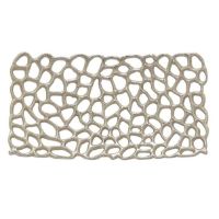 THR-79272 METAL PLATTER - SILVER