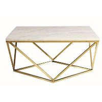 COA-700846 COFFEE TABLE WHITE