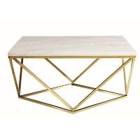 COA-700846 COFFEE TABLE WHITE