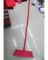 LOK-AL16-026 BROOM W/ STICK RED