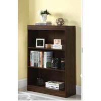 COA-801806 BOOKCASE DARK WALNUT