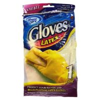 LATEX GLOVES KITCHEN SM