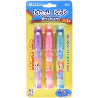 BAZ-FANCY PUSH POP PENCIL ERASER