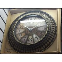 LOK-AL17-192 WALL CLOCK BLACK