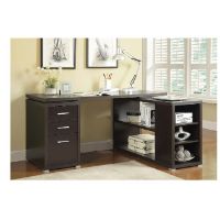 COA-800517 OFFICE DESK CAPPUCCIN