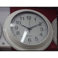 LOK-AL17-189 WALL CLOCK WHITE