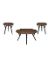 ACM-80665 3PC COFFEE/END TABLE