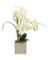 THR-82593 FAUX ORCHID FLOWER POT