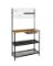 SHF-08455 KITCHEN BAKERS RACK BK