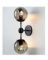 LOK-SG-WL-5008B WALL LAMP BLK