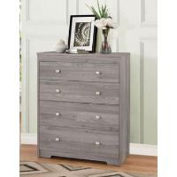 ACM-97242 CHEST 4DRAWER GRAY OAK