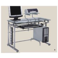 ACM-92040 COMPUTER DESK SILVER C