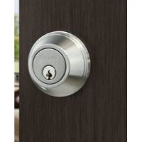 TOL-V1800US3 DEADBOLT SGL POLBR