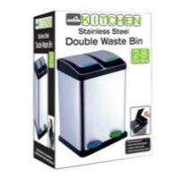 EW-220 DOUBLE RECYCLING BIN 8L +