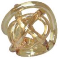 THR-95548 GLASS KNOT DECORATION