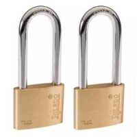 TOL-TO60L PADLOCK BRASS LONG SHA